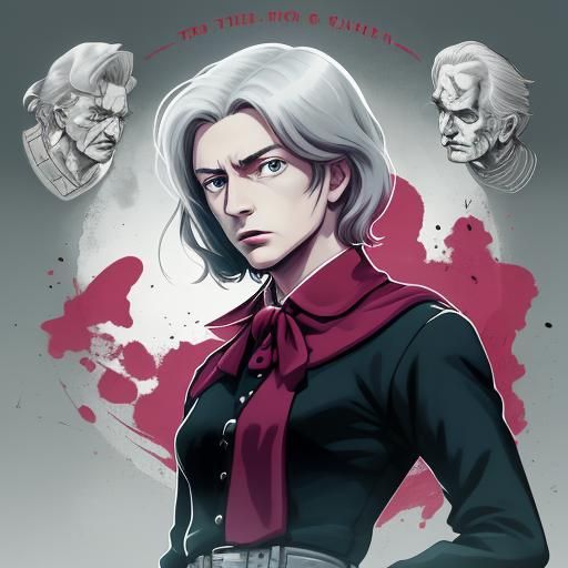 British Noir Inspired Anime Key Visual