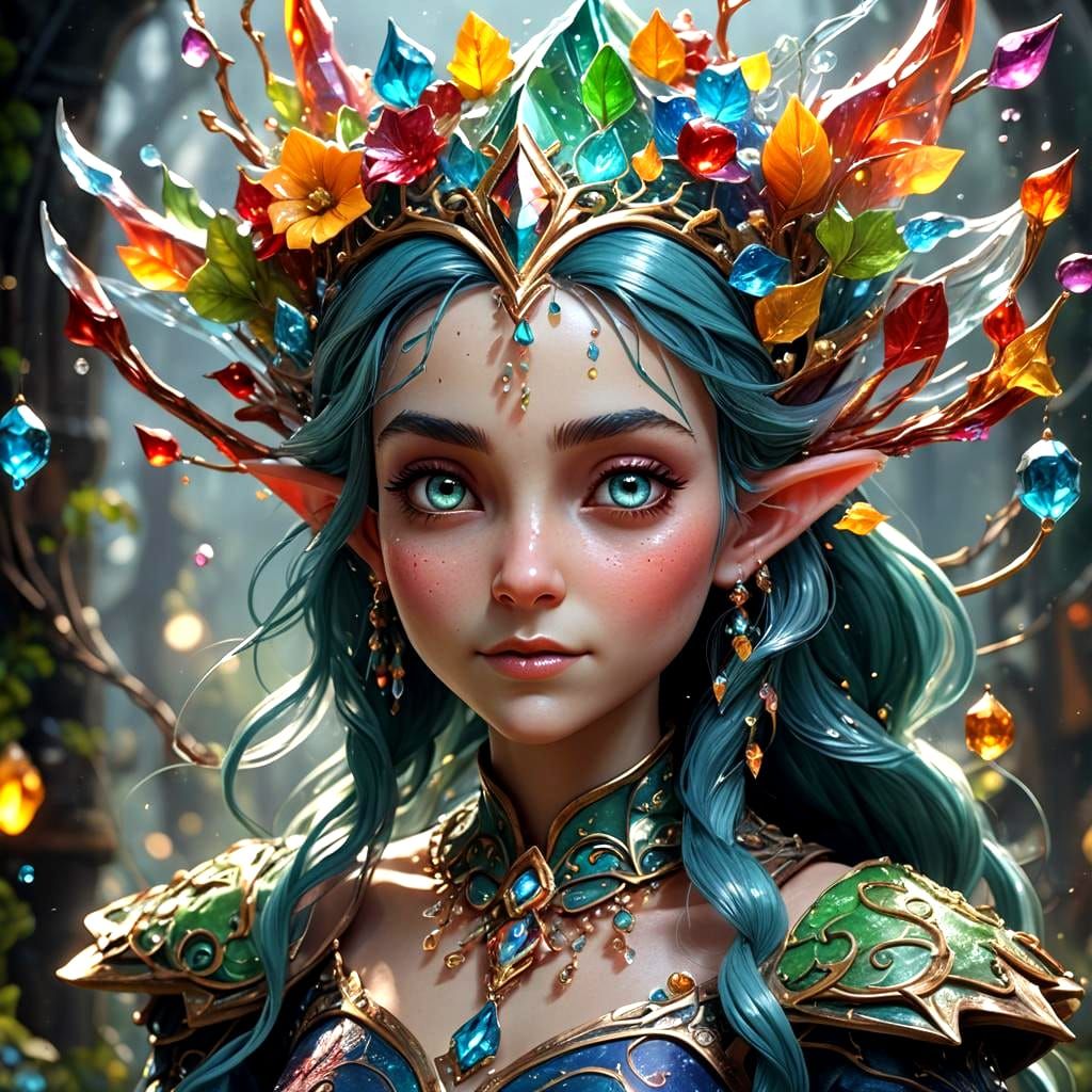 Behind those crystal eyes