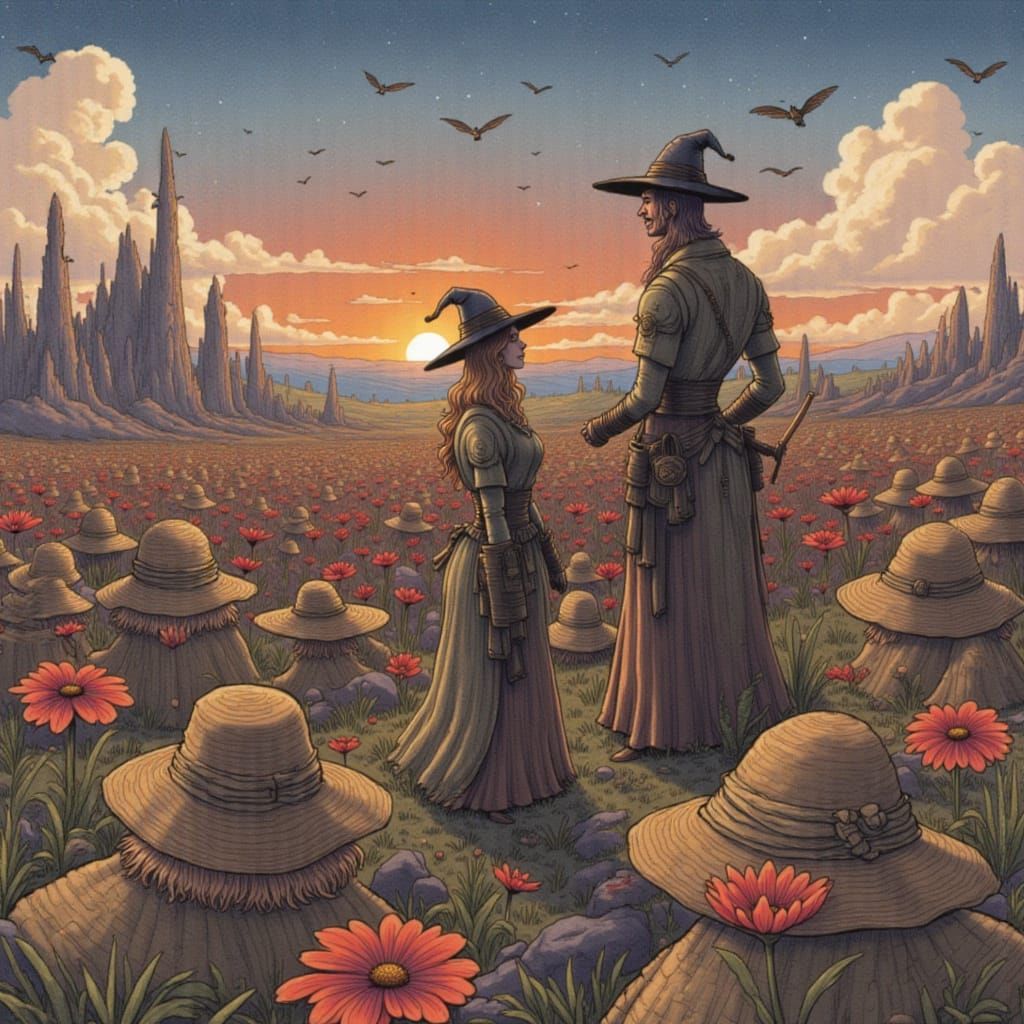 Warm Sunset Digital Art