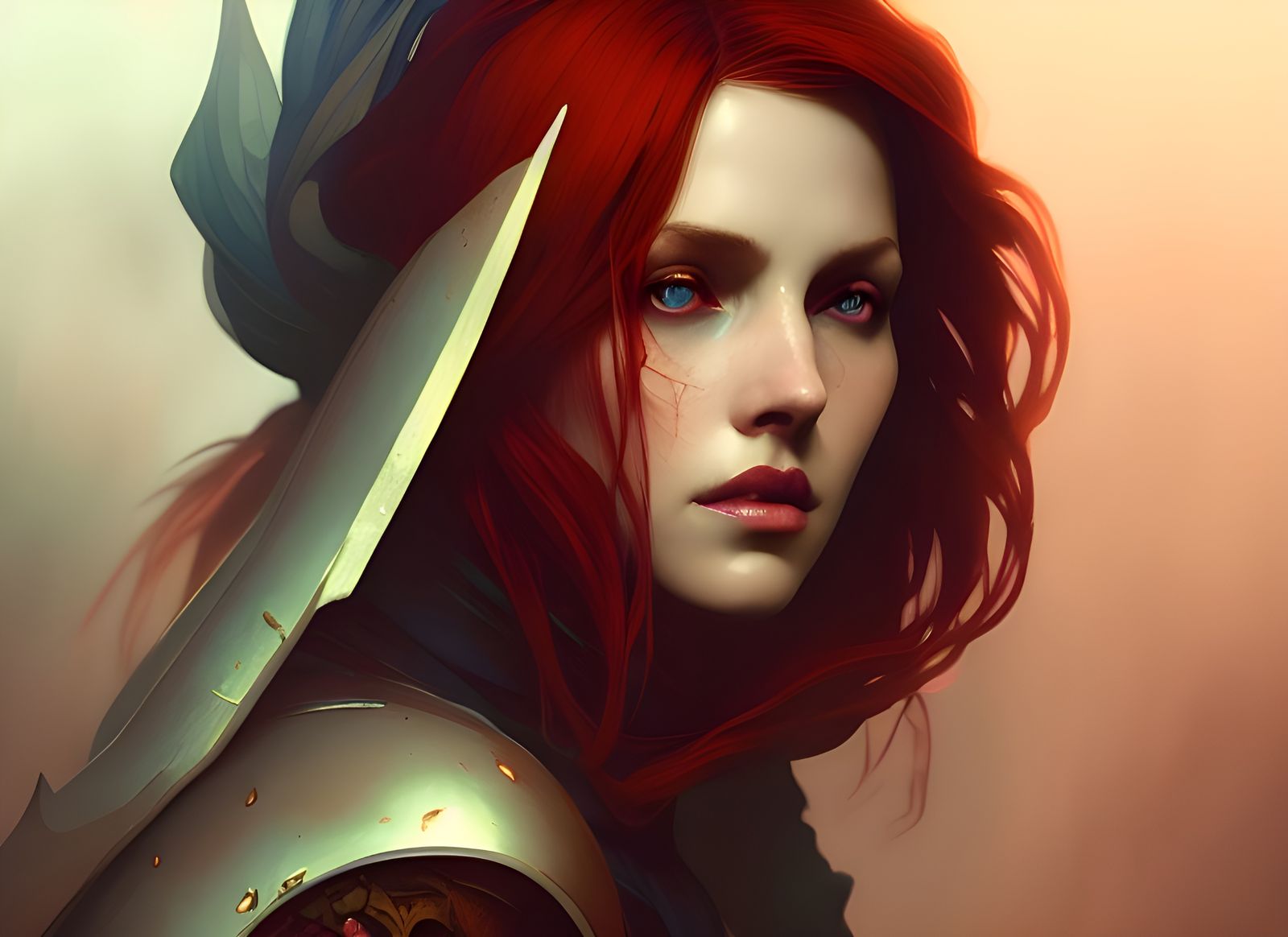 Leliana from Dragon Age: Digital Concept Art