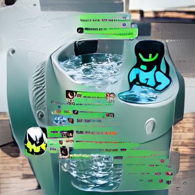 Toxic Water Cooler: A Radioactive Nightmare