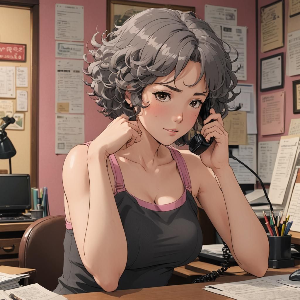 Kimiko's Wonderful Life: On The Phone