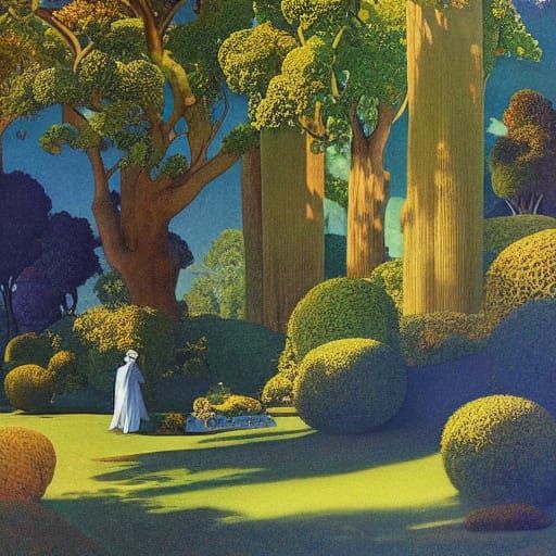 A fantasy of the garden of Eden