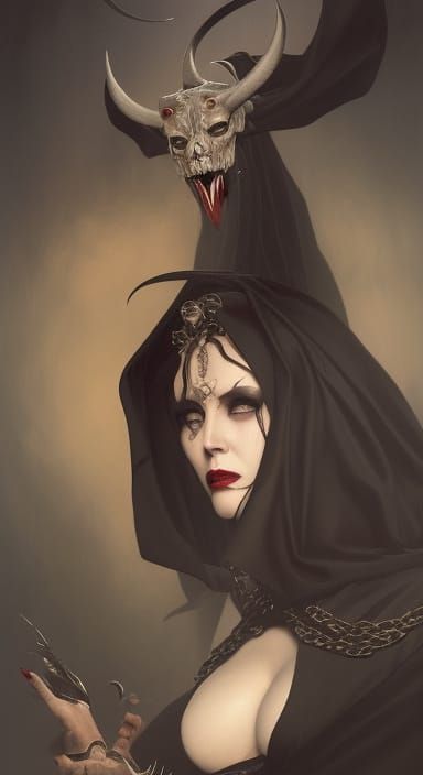 Demon Goth Nun: Elvira, Mistress of the Dark