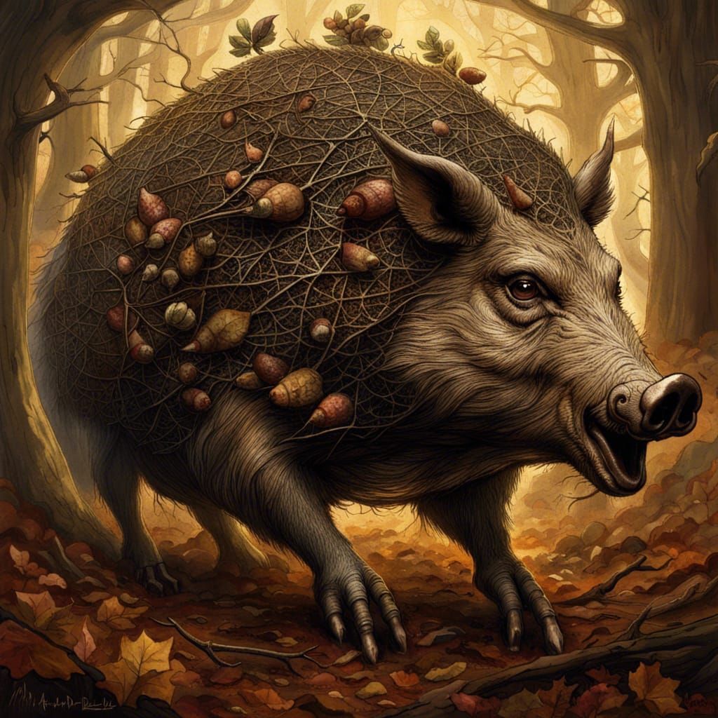 Paranormal Boar's Sci-Fi Acorn Quest