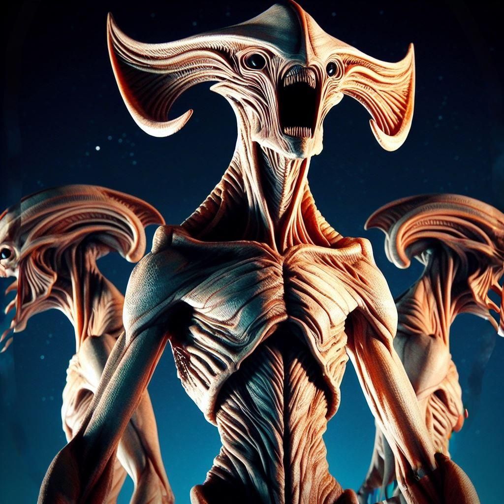 Towering Siren-Headed Monster