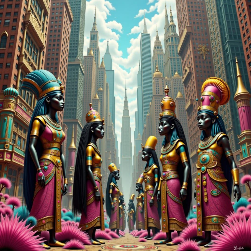 Pharaohs in NYC: Ancient Egypt Meets Modern Metropolis