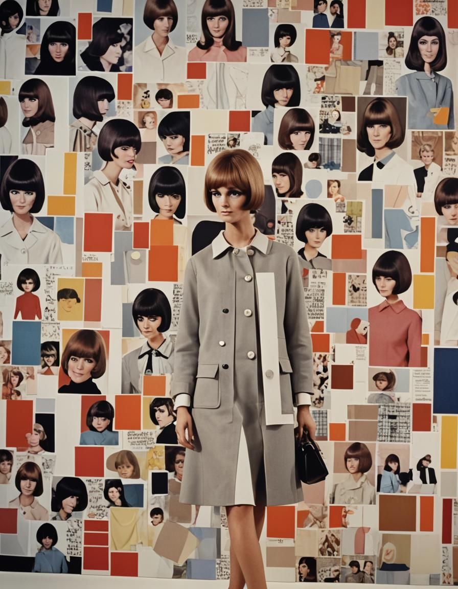 Mary Quant Fashion Show: Mod Style Photo Illustration