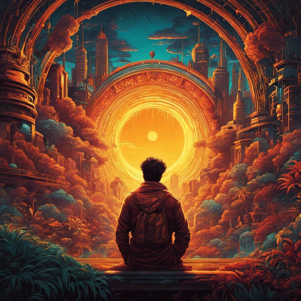 Groove: Love His Sunshine in Digital Art Style