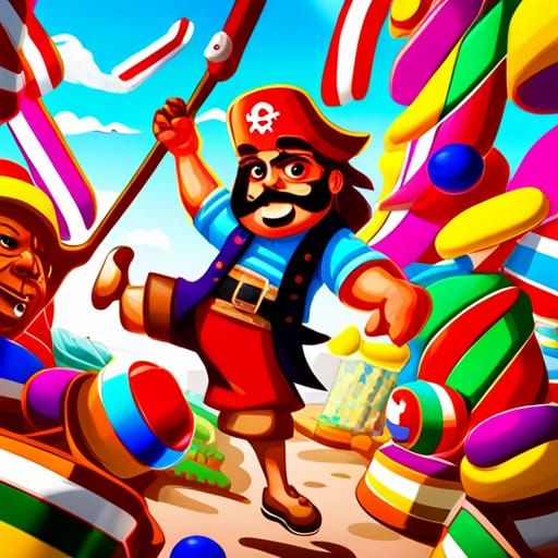 Candy Armies Clash in Epic Battle