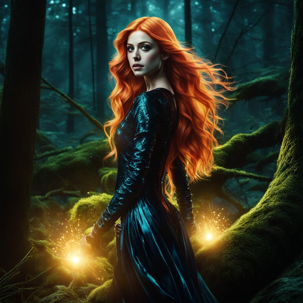 Katherine McNamara as Mythical Forest Creature