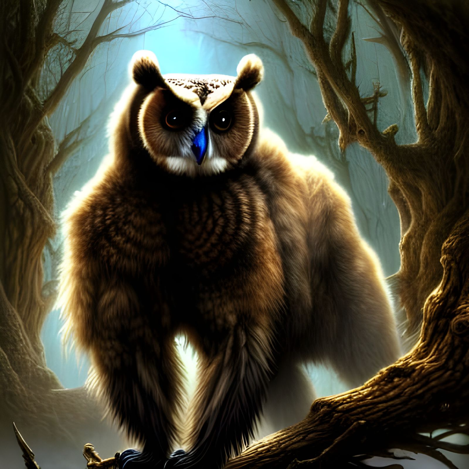 Octavius, your owlbear friend