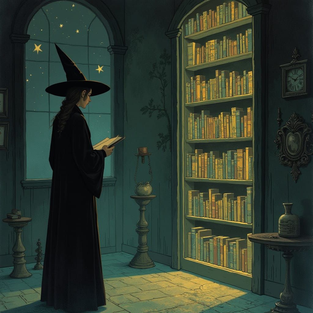 A Young Woman Discovers Ancient Occult Secrets in a Glass Bo...