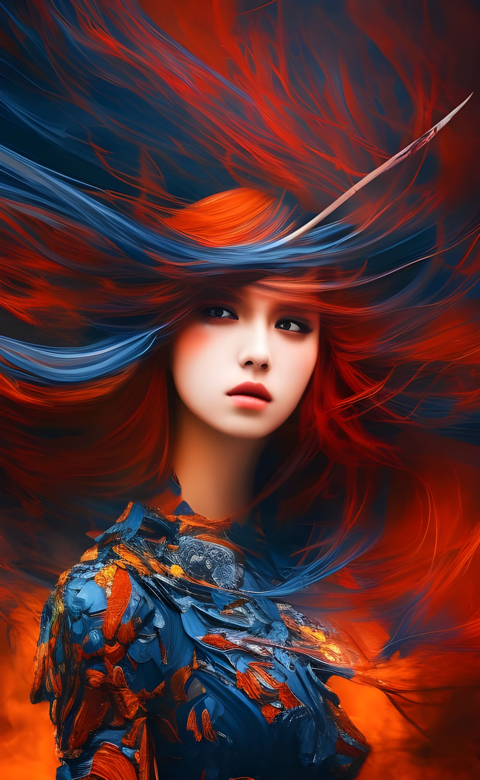 Red and Blue