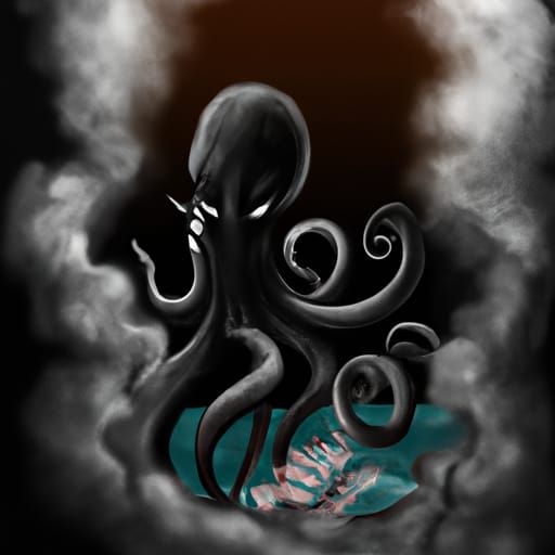 Cthulhu Creates a World from Darkness
