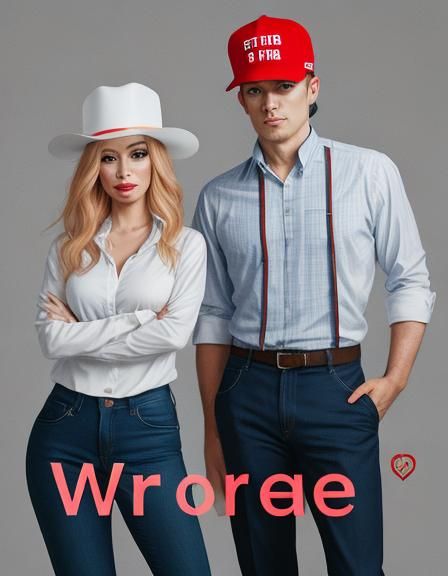 Stylized Portrait of a Contemporary Couple