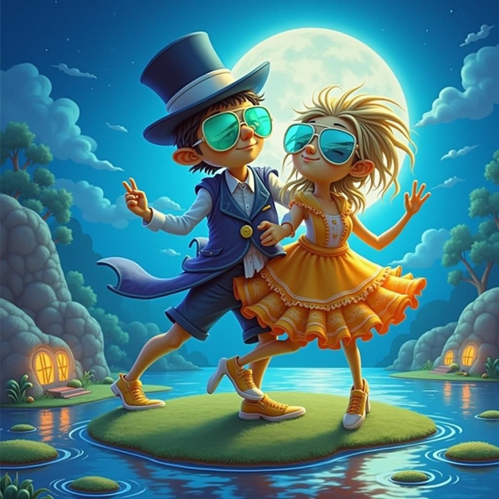 Frog Drives Supercar in Dystopian Sci-Fi Style