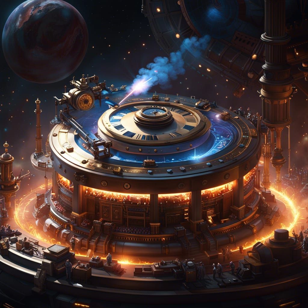 Gateway To The Time Loop Travel in Space