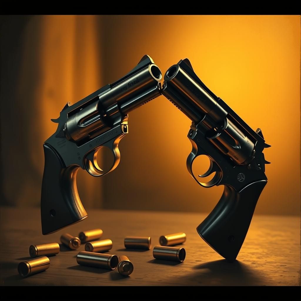 Guns scare me shitless but love gun's my friend