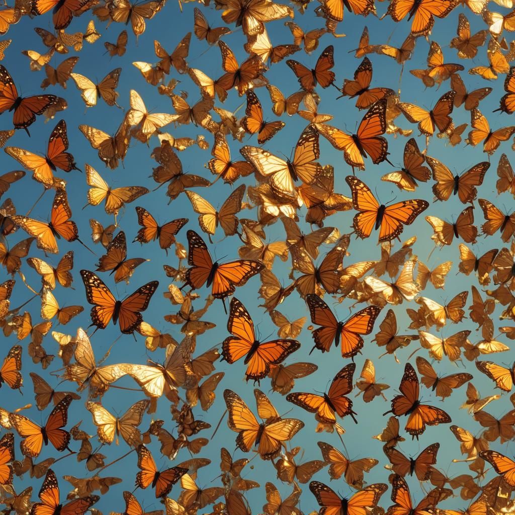 Immortals' Butterfly Celebration on the Sun