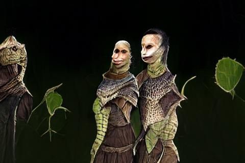 Argonian from Black Marsh, Elder Scrolls Universe