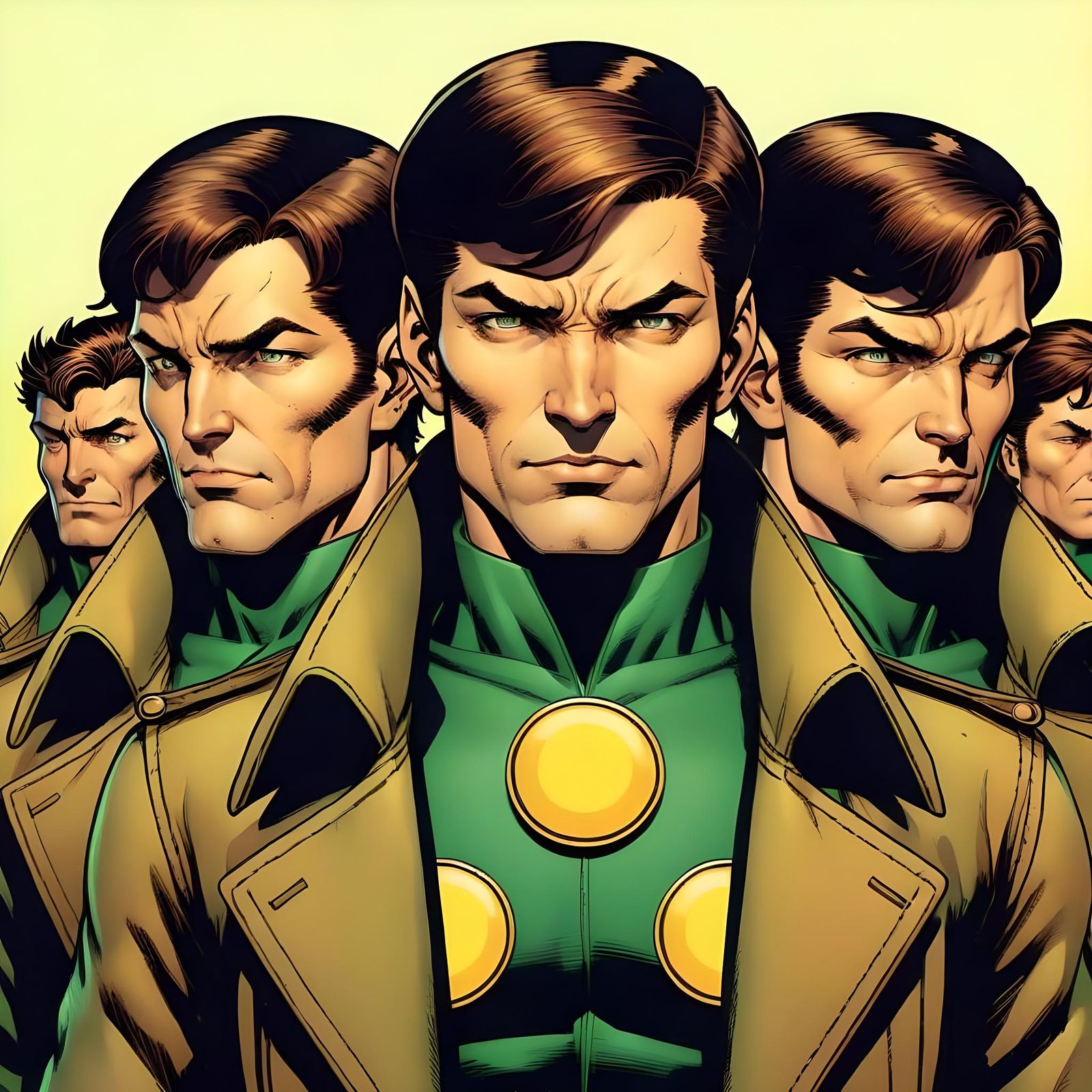 Multiple Man Comic Art in Mark Brooks Style