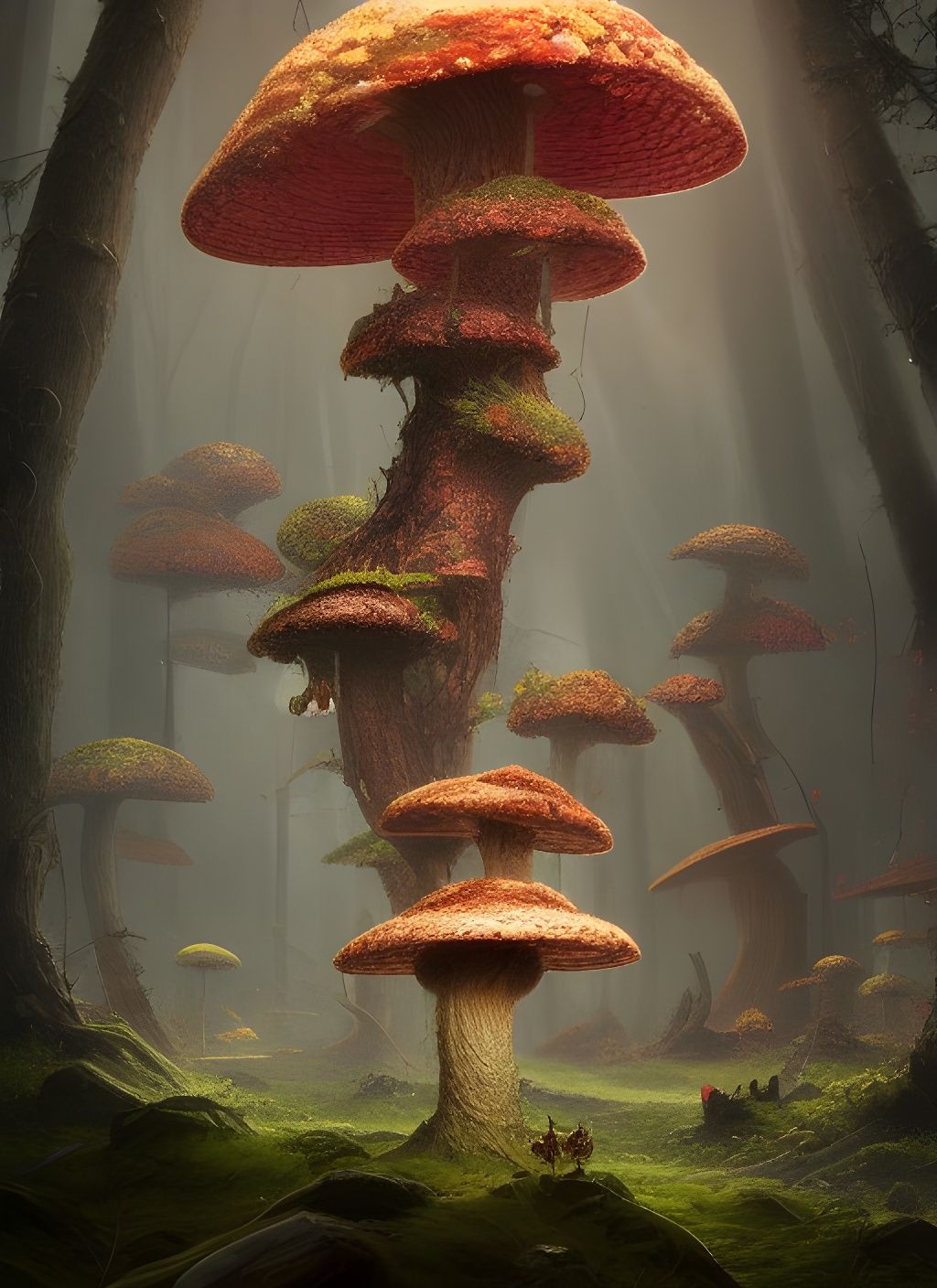 Mushroom tower 2