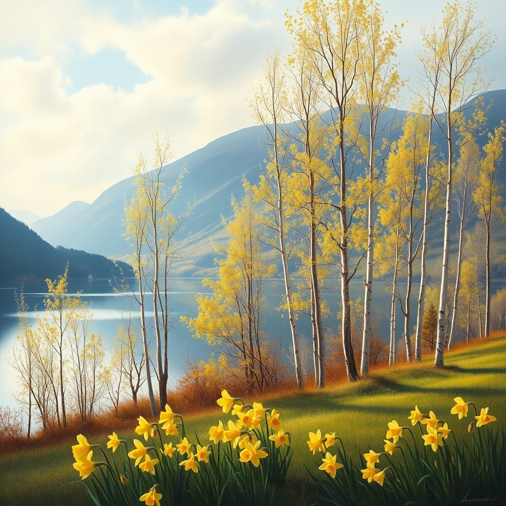 Spring in the Lake District: A Romantic Landscape
