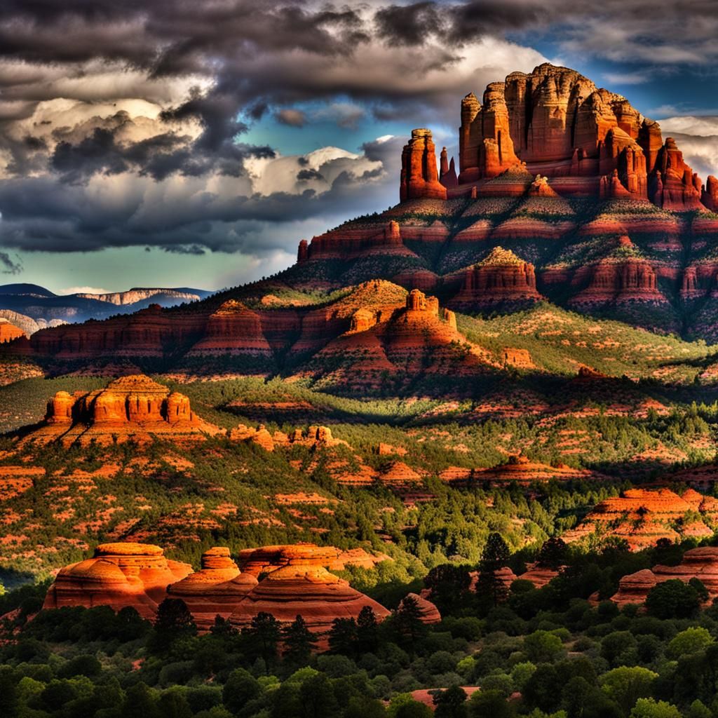 AI Image of Sedona Landscape