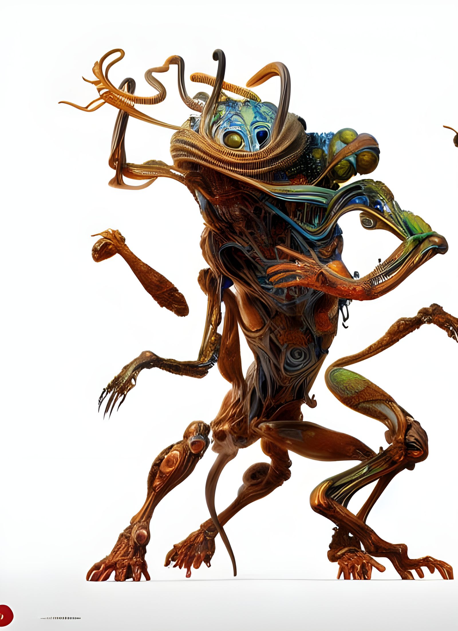 Alien Pets in Dreamy Ethereal Painting