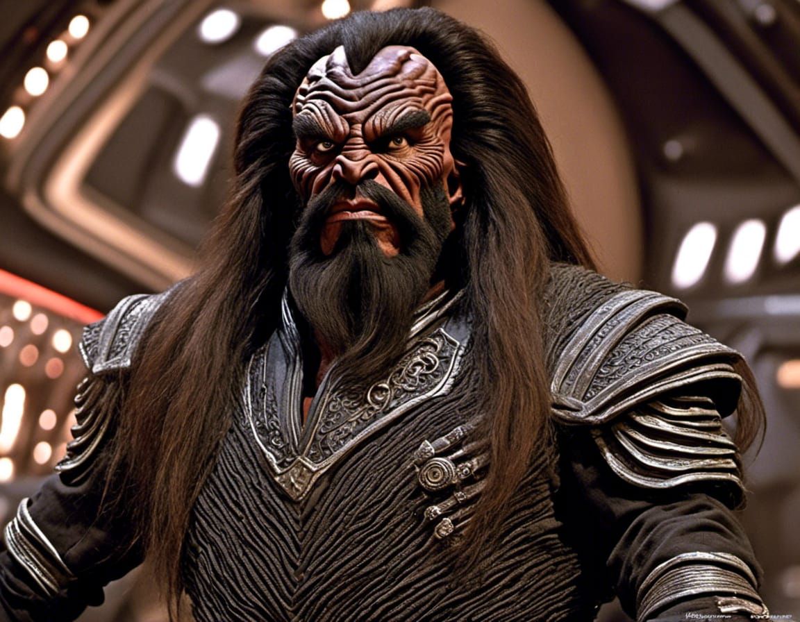 Muppet Klingon Portrait by Jim Henson