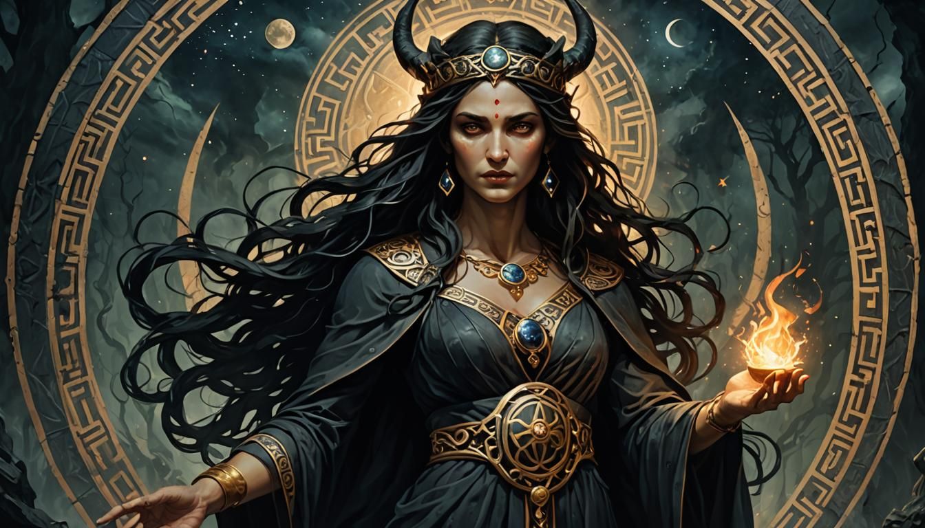 Hecate, Goddess of Magic at the Crossroads