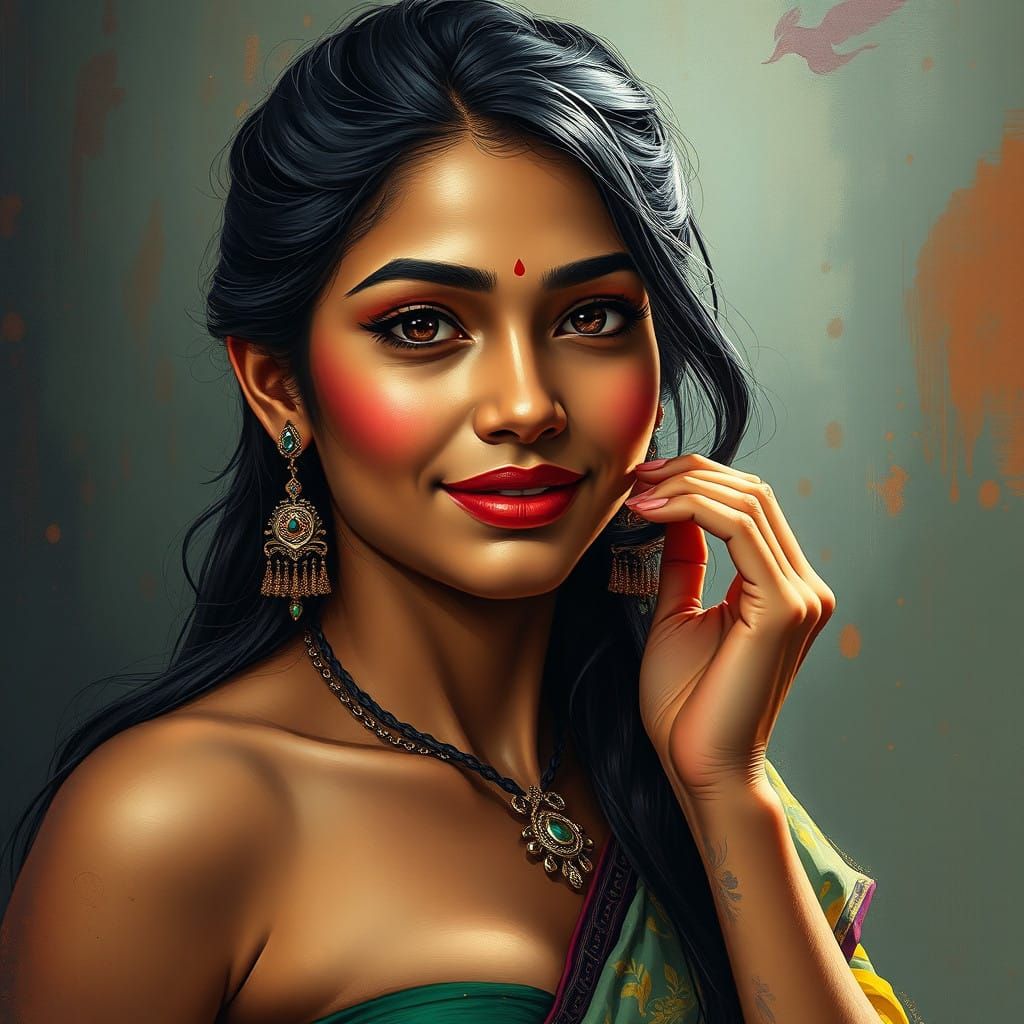 Bold Expressionist Painting