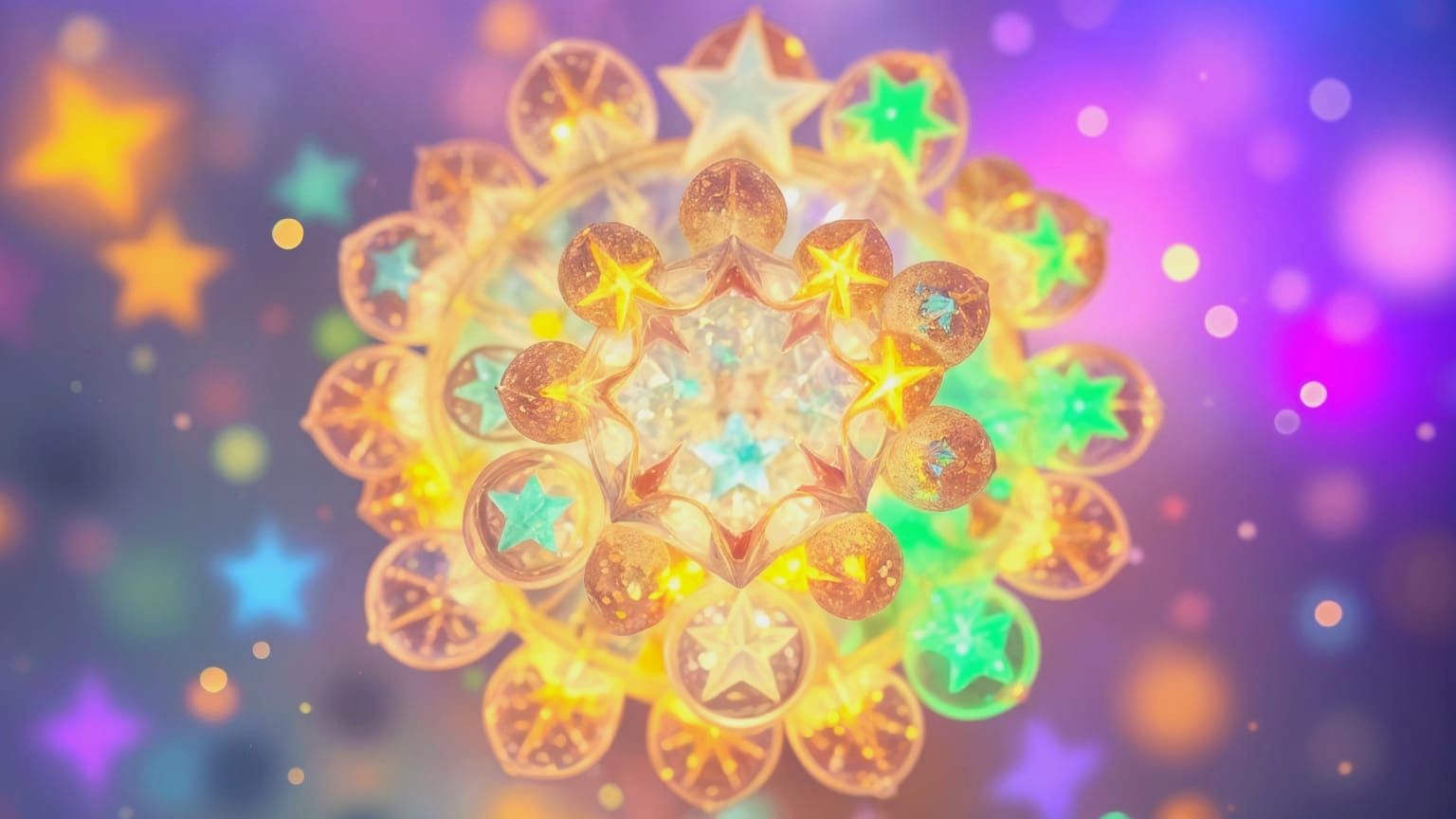 Ethereal Star Clusters in a Holographic Style