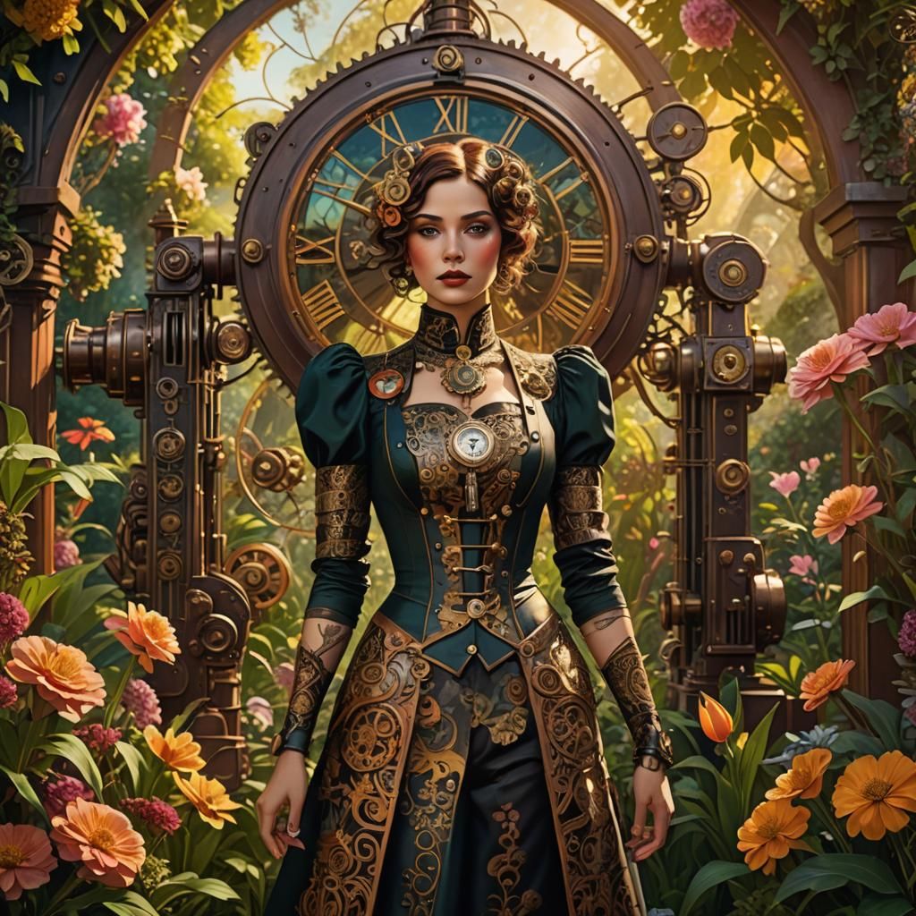 Art Deco meets Steampunk in Spring