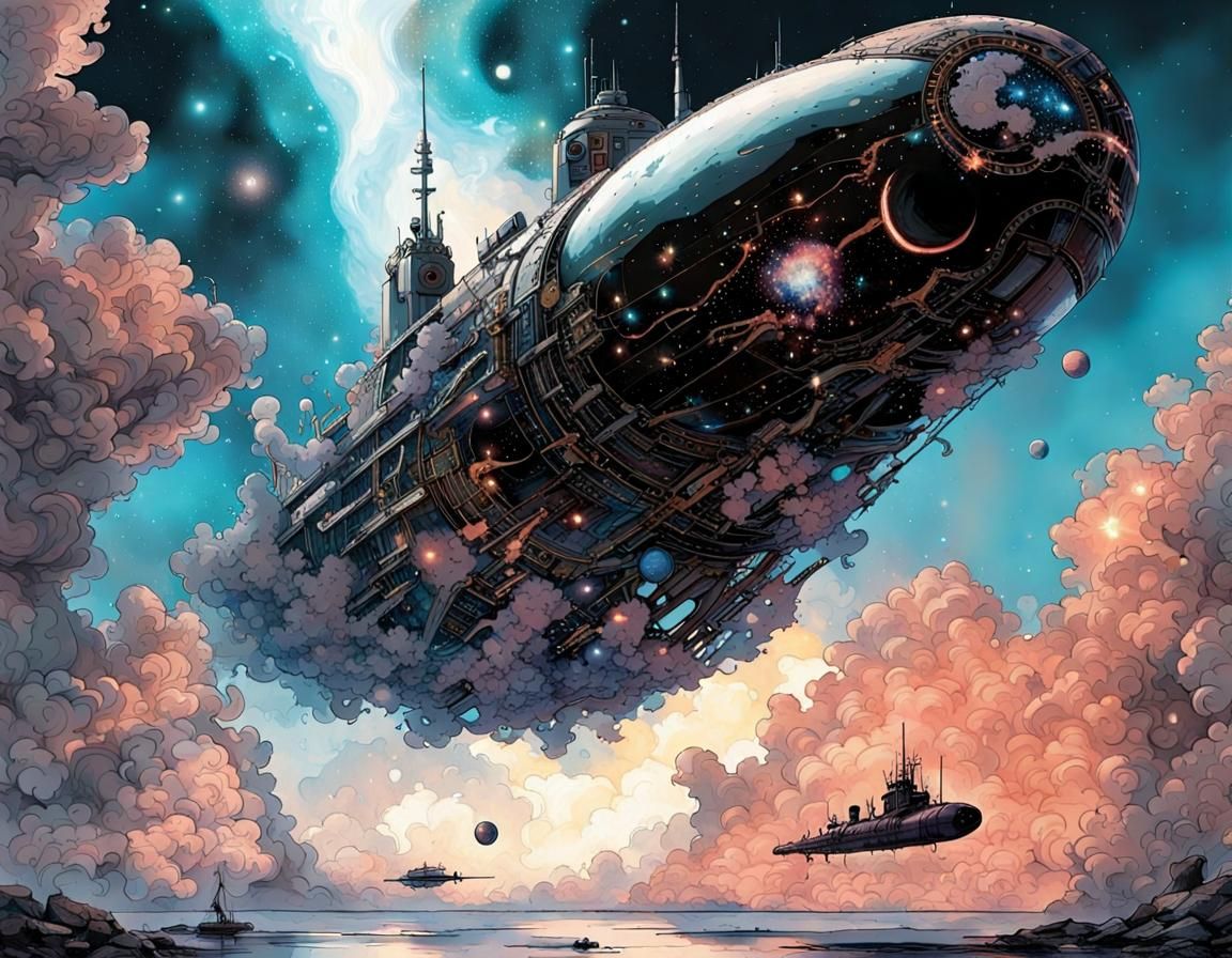 Magical airship