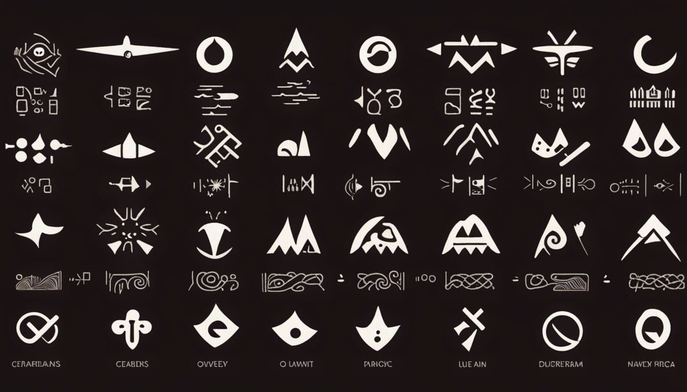 Mystic Cave Symbols: Ancient Rock Art