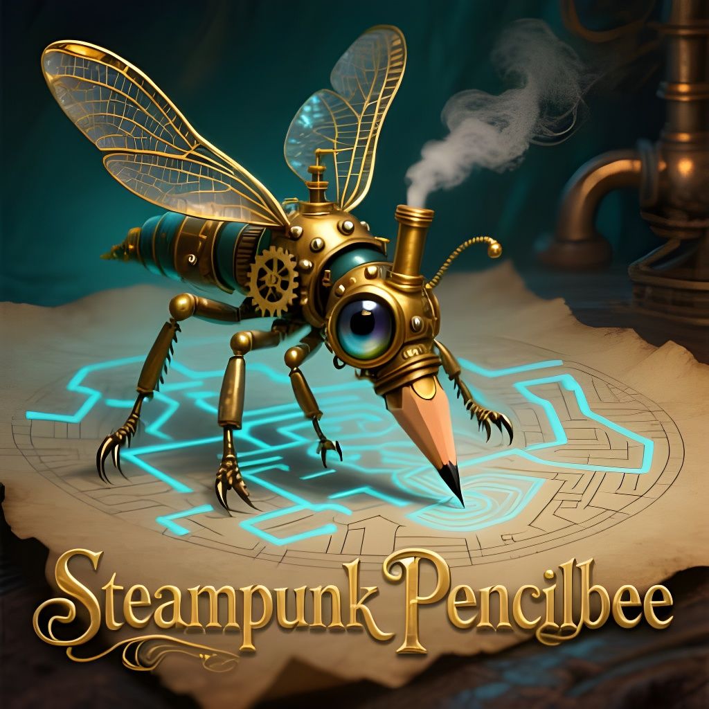 Steampunk Pencilbee