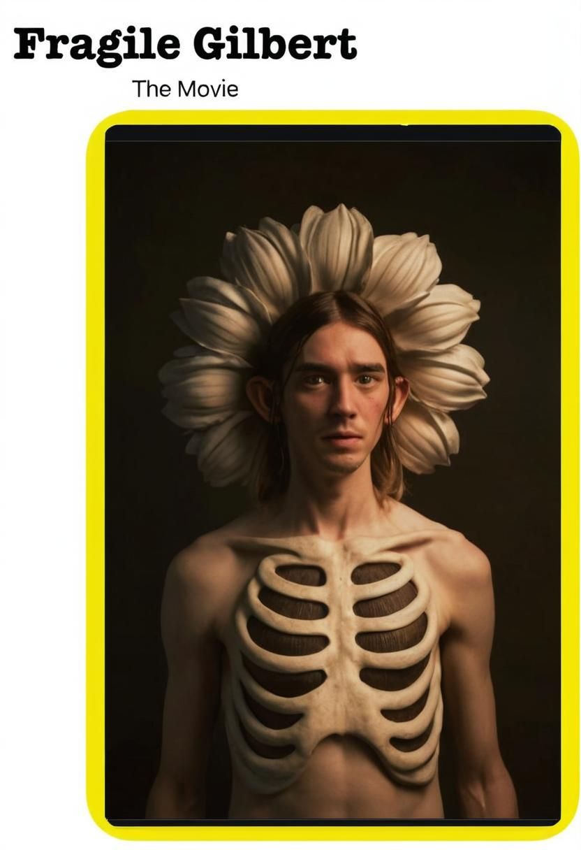 Movie Poster for 
Fragile Gilbert the Movie 
a story like never before…