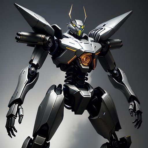 Arachnid Mech Concept Art in Hyper-Realistic Digital Style