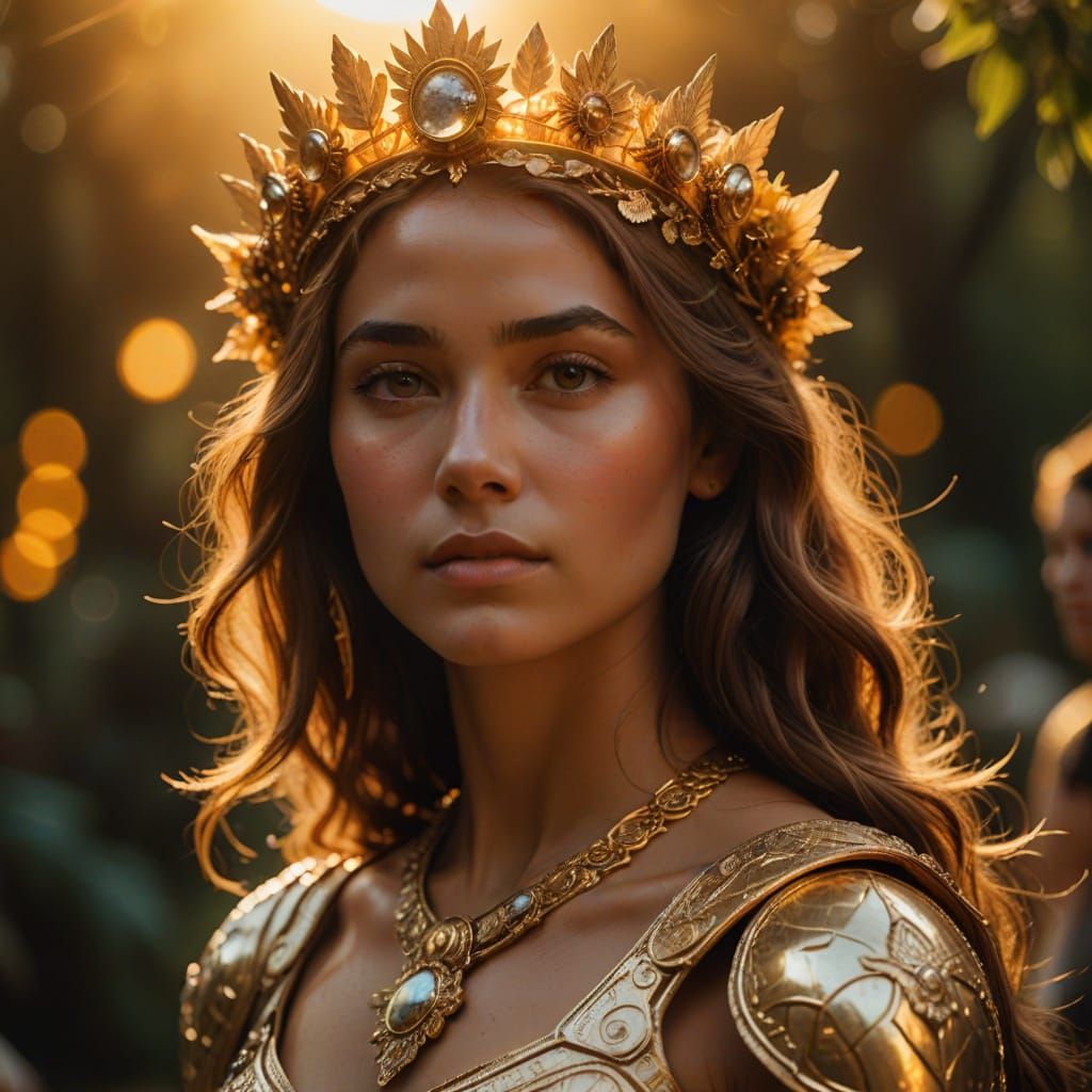 Goddess of the Sun in Cinematic Splendor