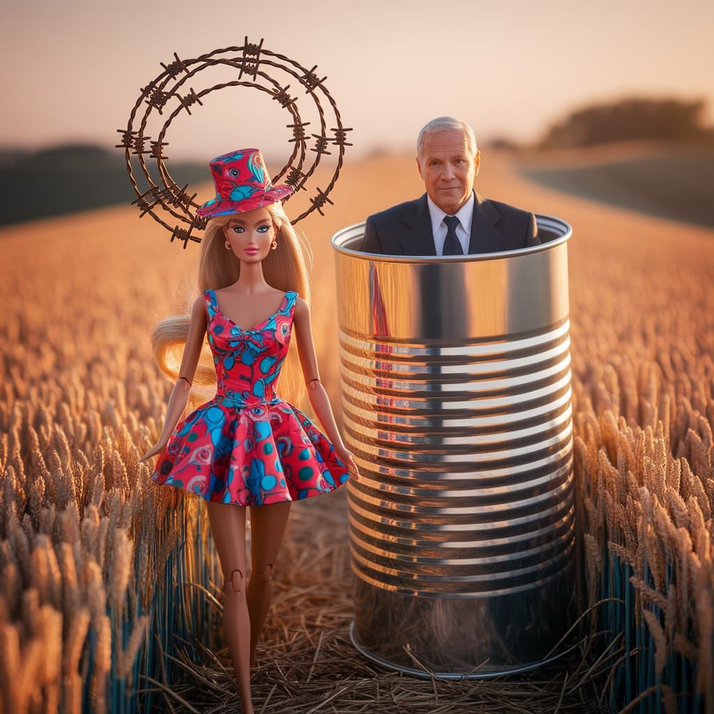 Barbie and Can