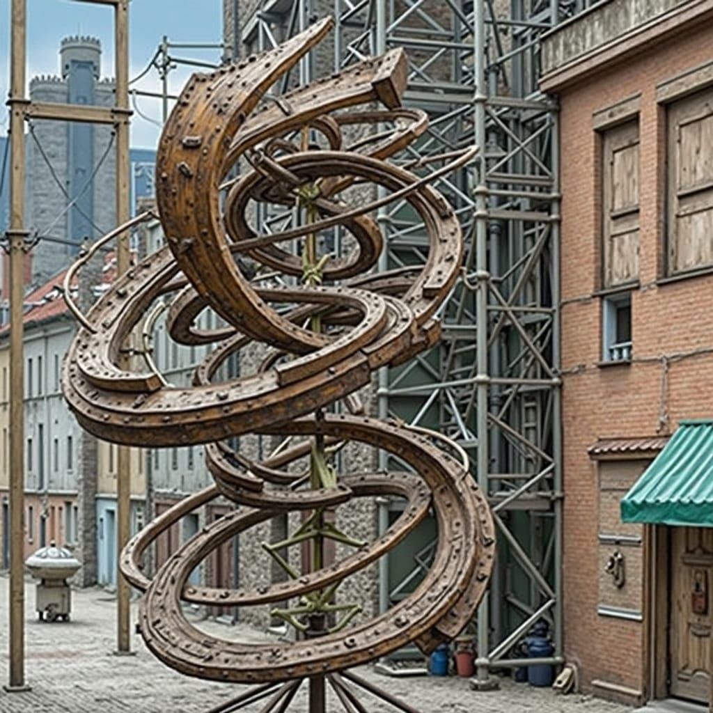 Dynamic Swirling Vortex Motion