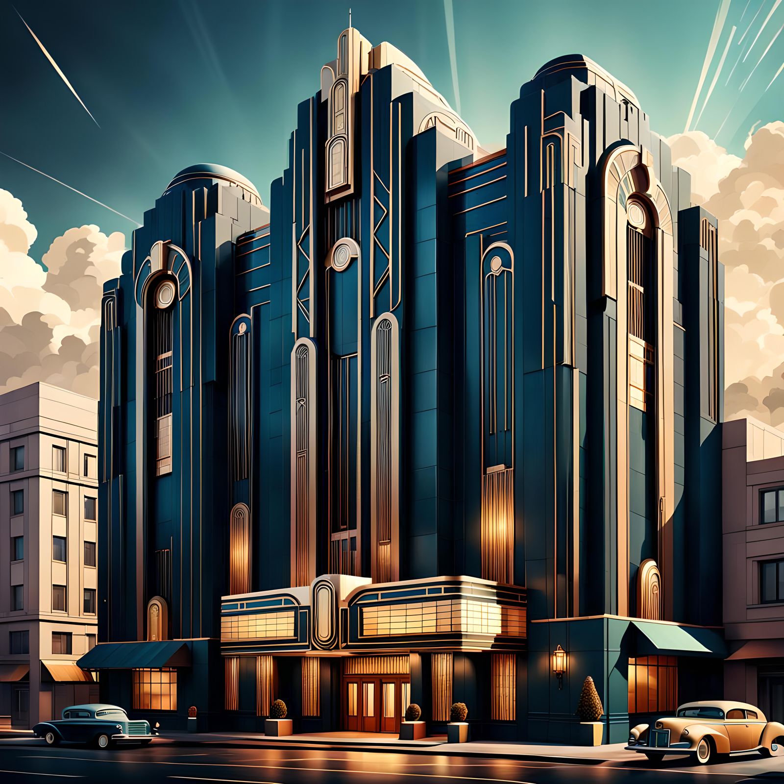 Art Deco Architecture: Sleek Geometric Design