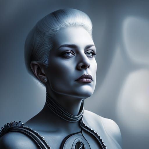 Monochromatic Psychedelic Horror with Dynamic Lighting