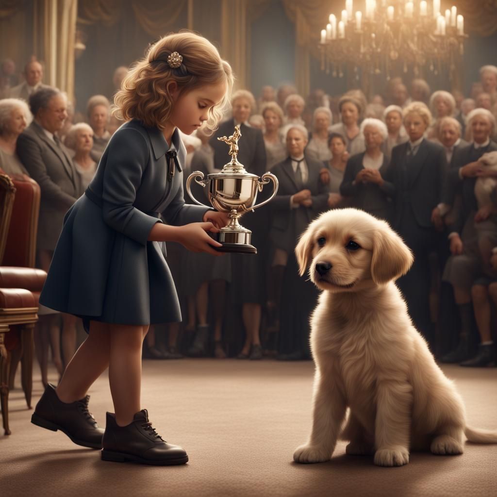 Adorable Puppy Wins Cutest Puppy Award