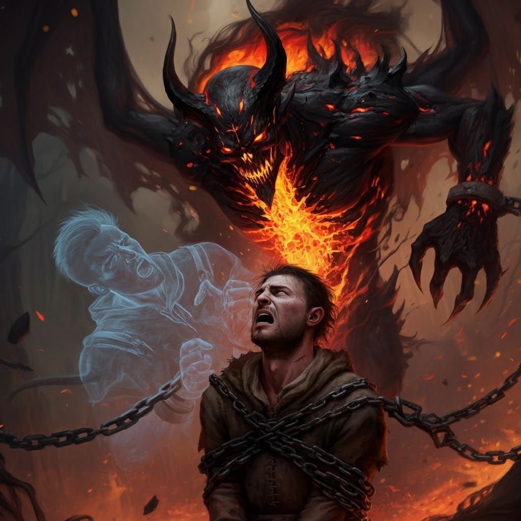 Demonic Soul Extraction in a Gothic Realm