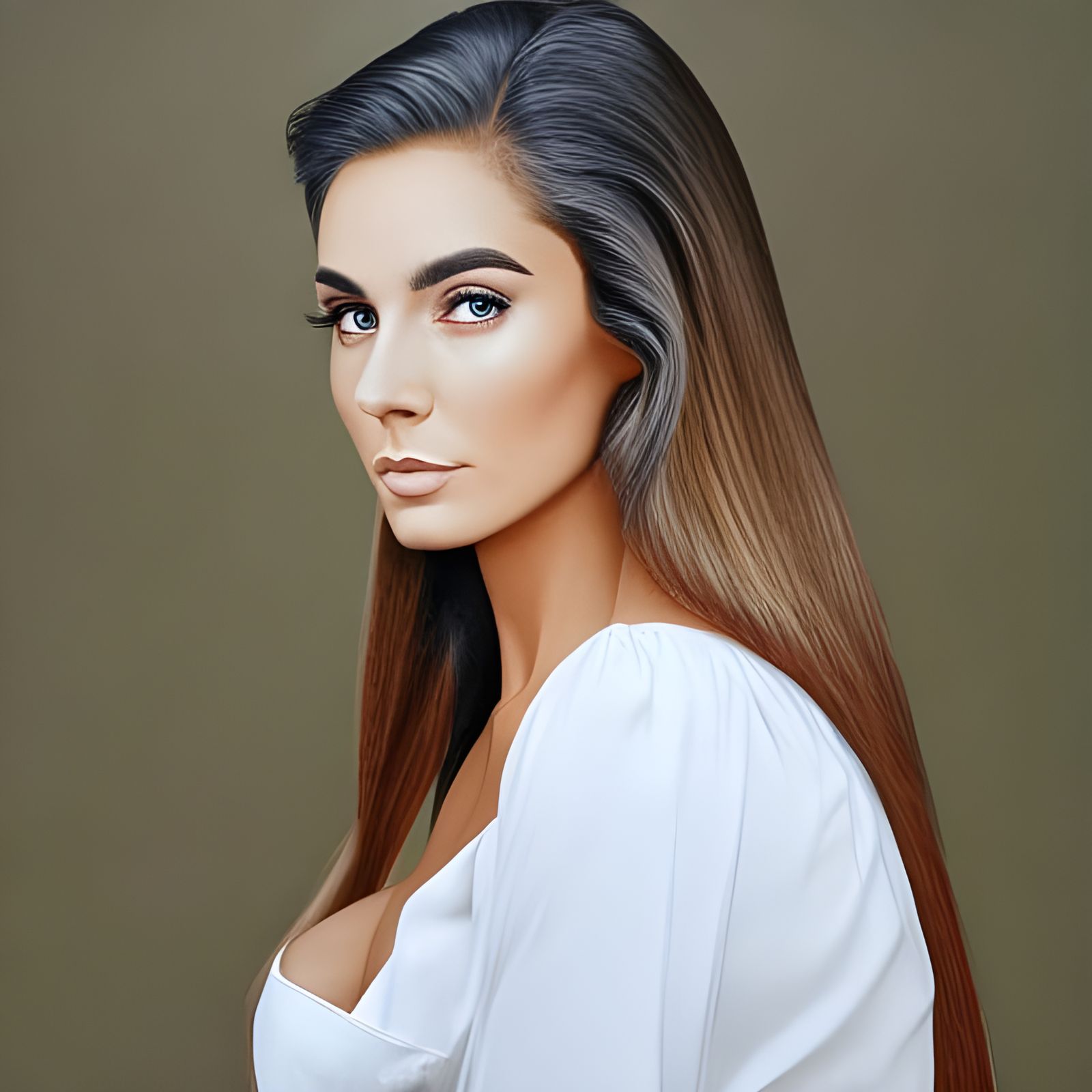 Gorgeous Woman Portrait in Photorealistic 8k
