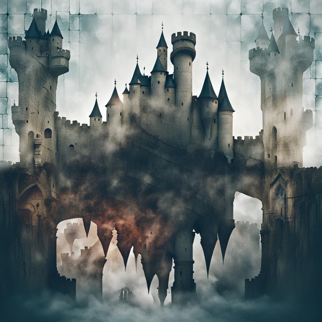 Double Exposure: Castle and Dungeon