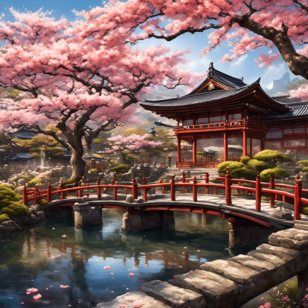 江戸の庭園の詩 (Edo no Teien no Uta) - Poem of the Edo Garden"